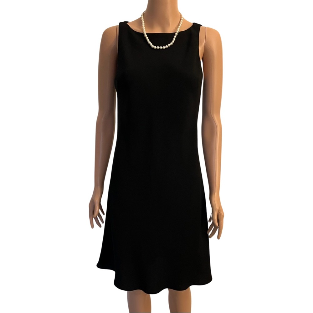 Jones New York black dress.